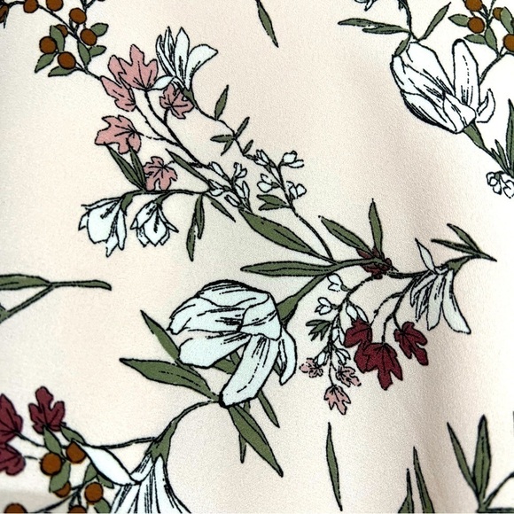 REITMANS Pink Floral Pattern Lined Tank Top, Size: X-Small - #249 - Picture 8 of 10